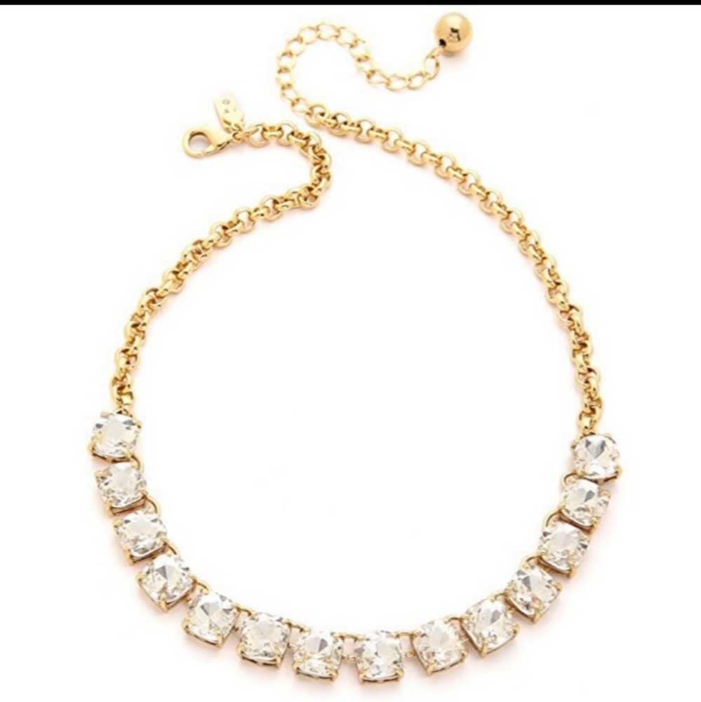 Kate Spade Gold and White Necklace